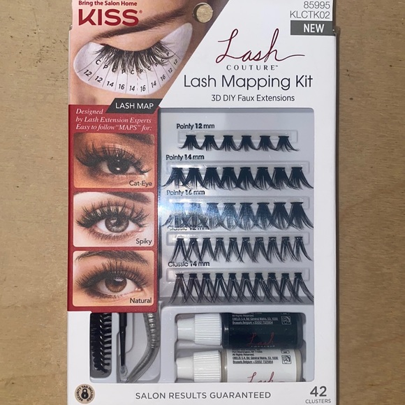 Kiss Lash Mapping 3D DIY Faux Lash Extentions Kit - Picture 1 of 3